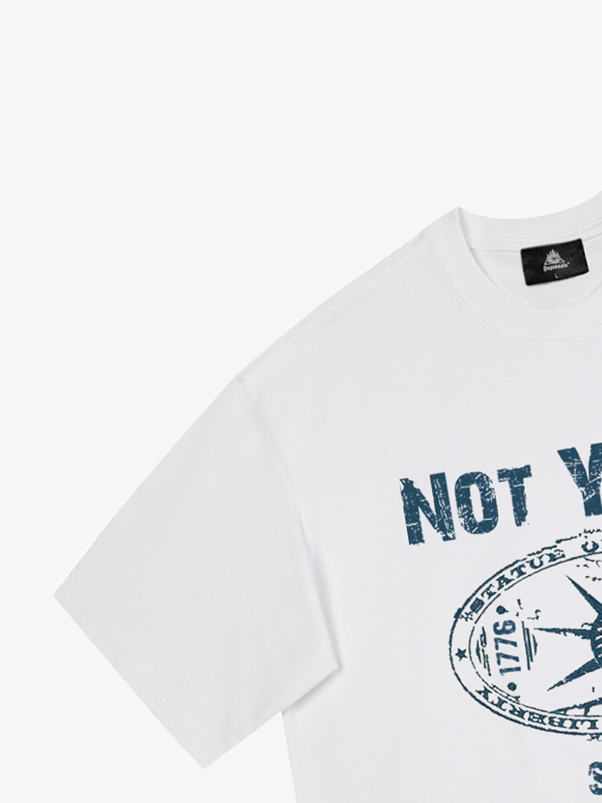 Original Statue Of Liberty Stamp Print T-shirt 