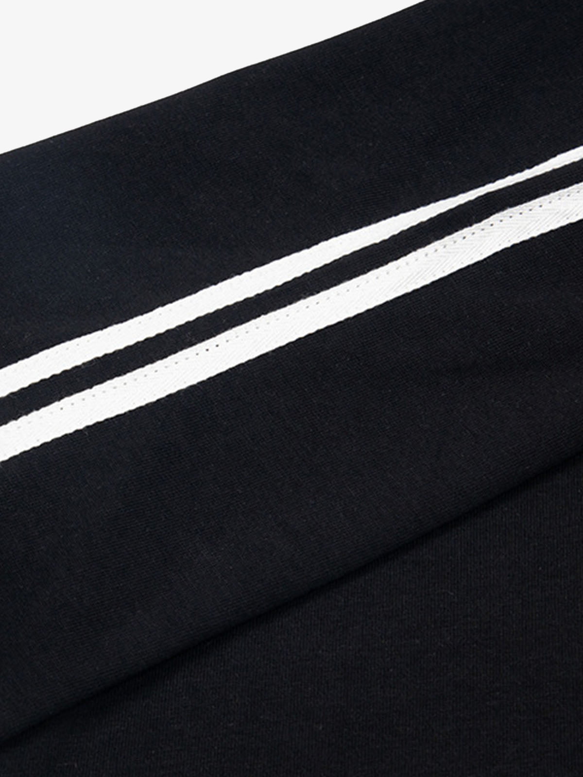Plaid Patch Knotted Scarf T-Shirt 
