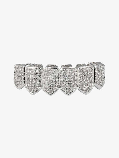 Vampire Teeth Zircon Braces 