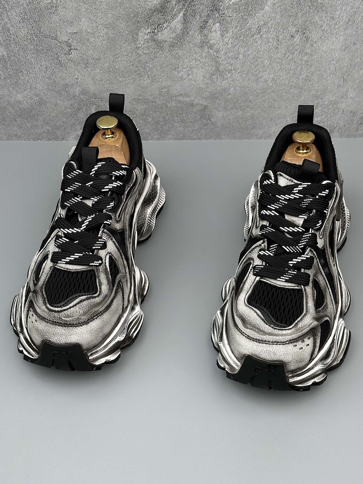 Chunky Sole Breathable Running Sneakers 