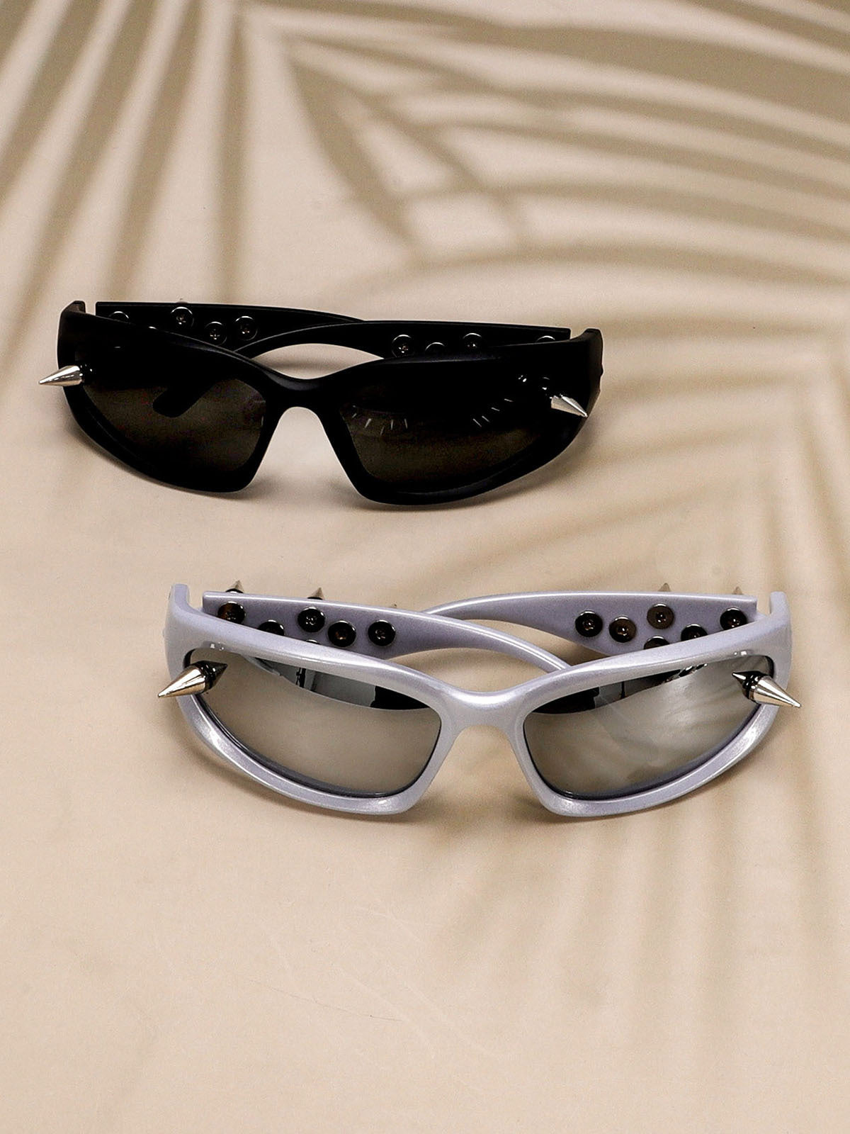 Edgy Punk Spike Sunglasses 