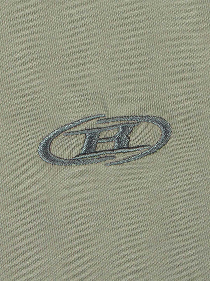 Quick-Dry Contrast Color Quarter Zip Up T-shirt 
