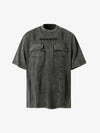 Vintage Washed Multi-Pocket T-Shirt 