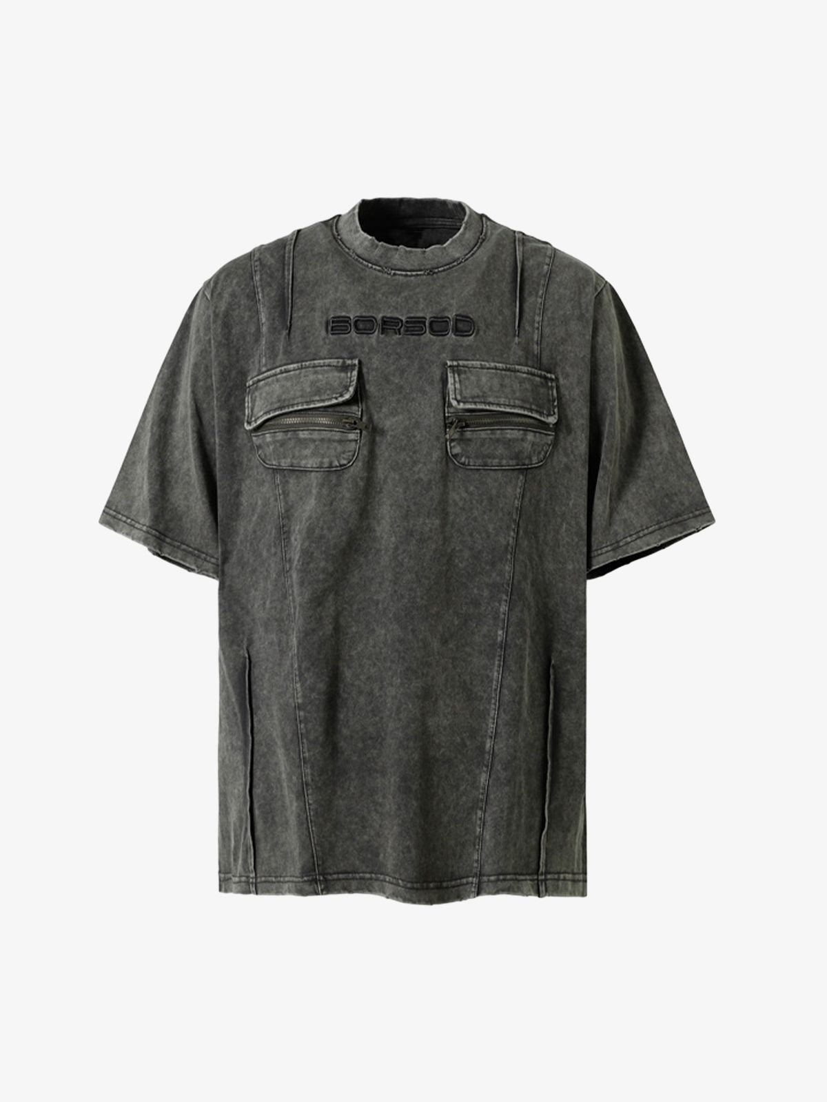 Vintage Washed Pocket T Shirt