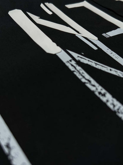 Bold Letter Graphic Short-Sleeve Shirt 