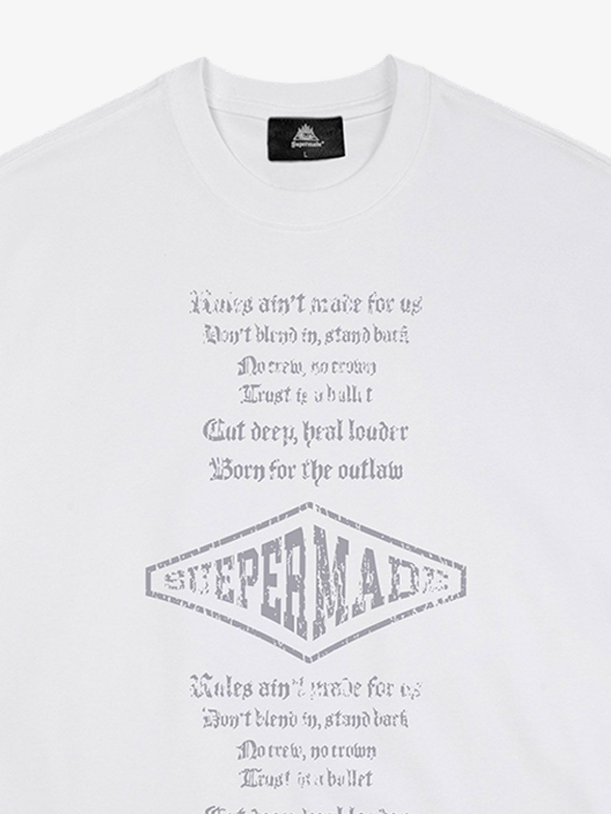 Original Letter Graphic T-Shirt 