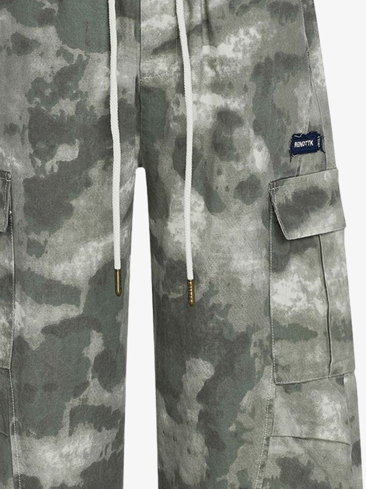 Camouflage Workwear Barrel Pants 