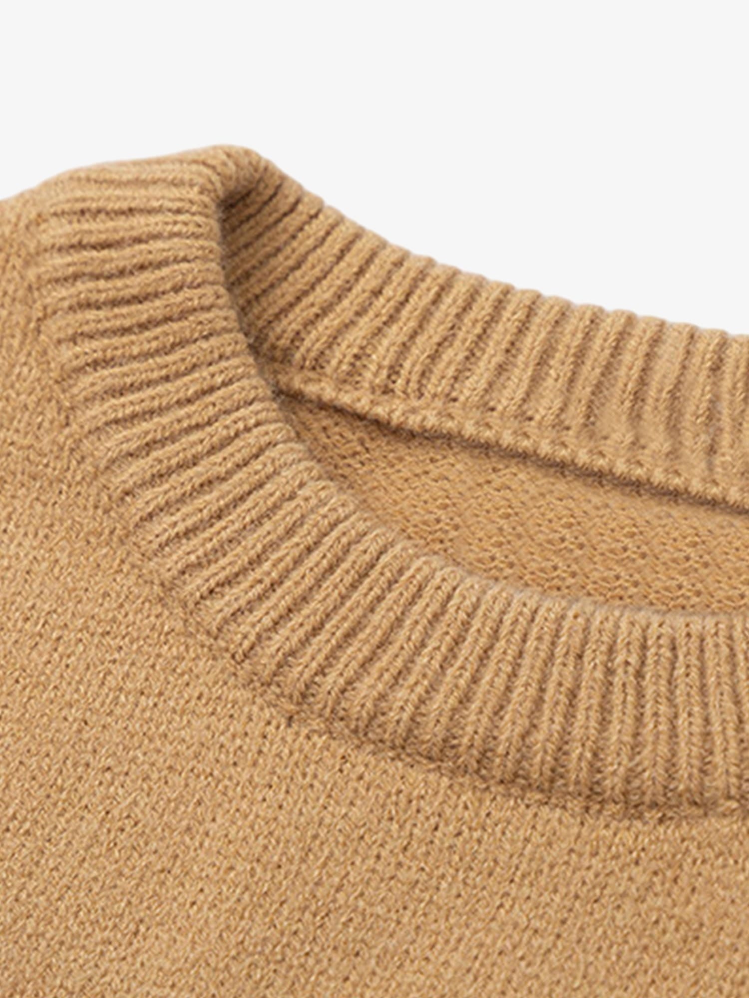 Thesupermade Star Contrast Knit Sweater 