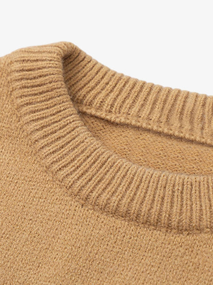 Thesupermade Star Contrast Knit Sweater 