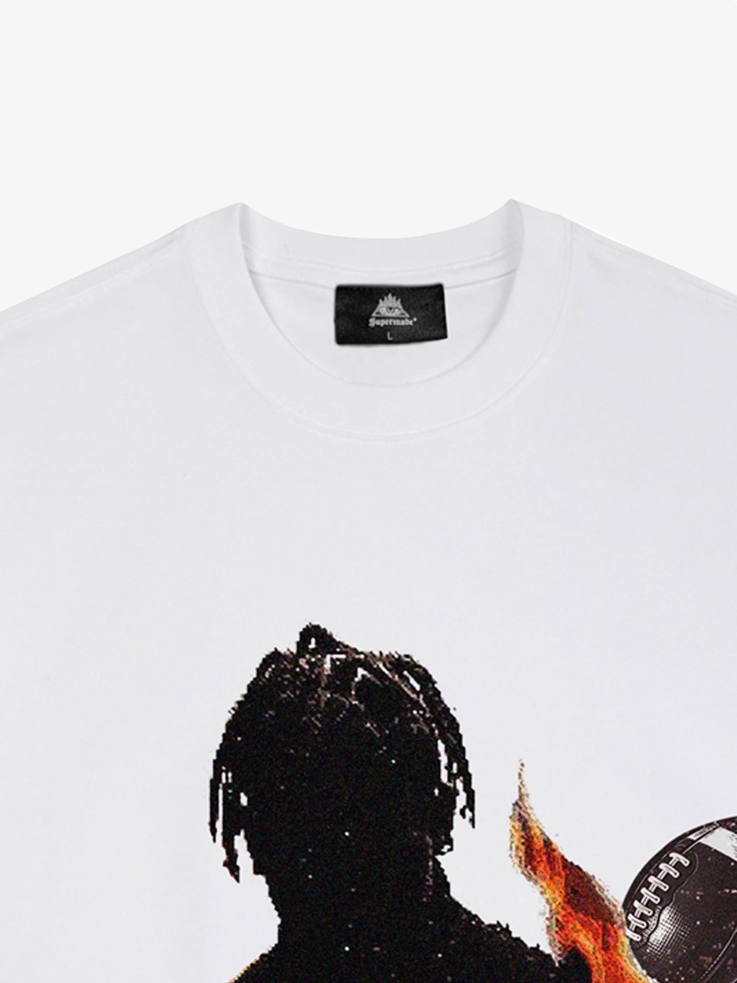 Super Bowl Football Print T-shirt 
