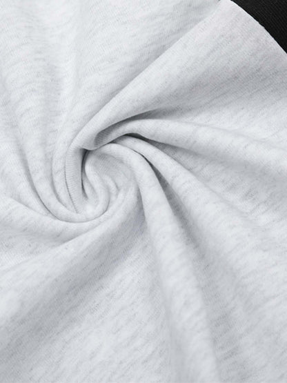 Street Contrast Panel Polo Shirt 