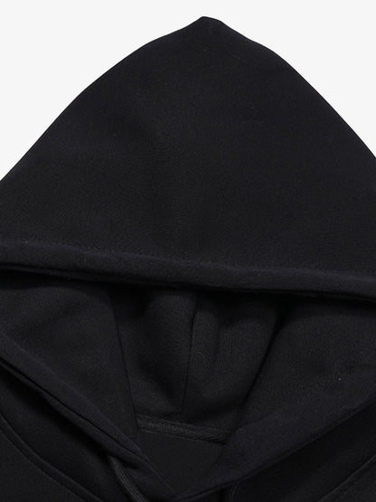 Street Beaded Loose Hoodie 