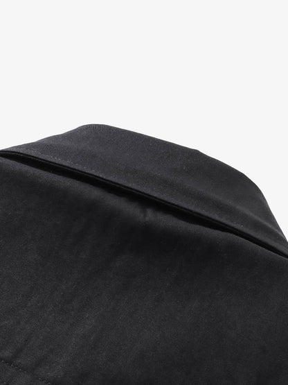 Oversized Graphic Cartoon Letter Print Short-Sleeve Shirt 