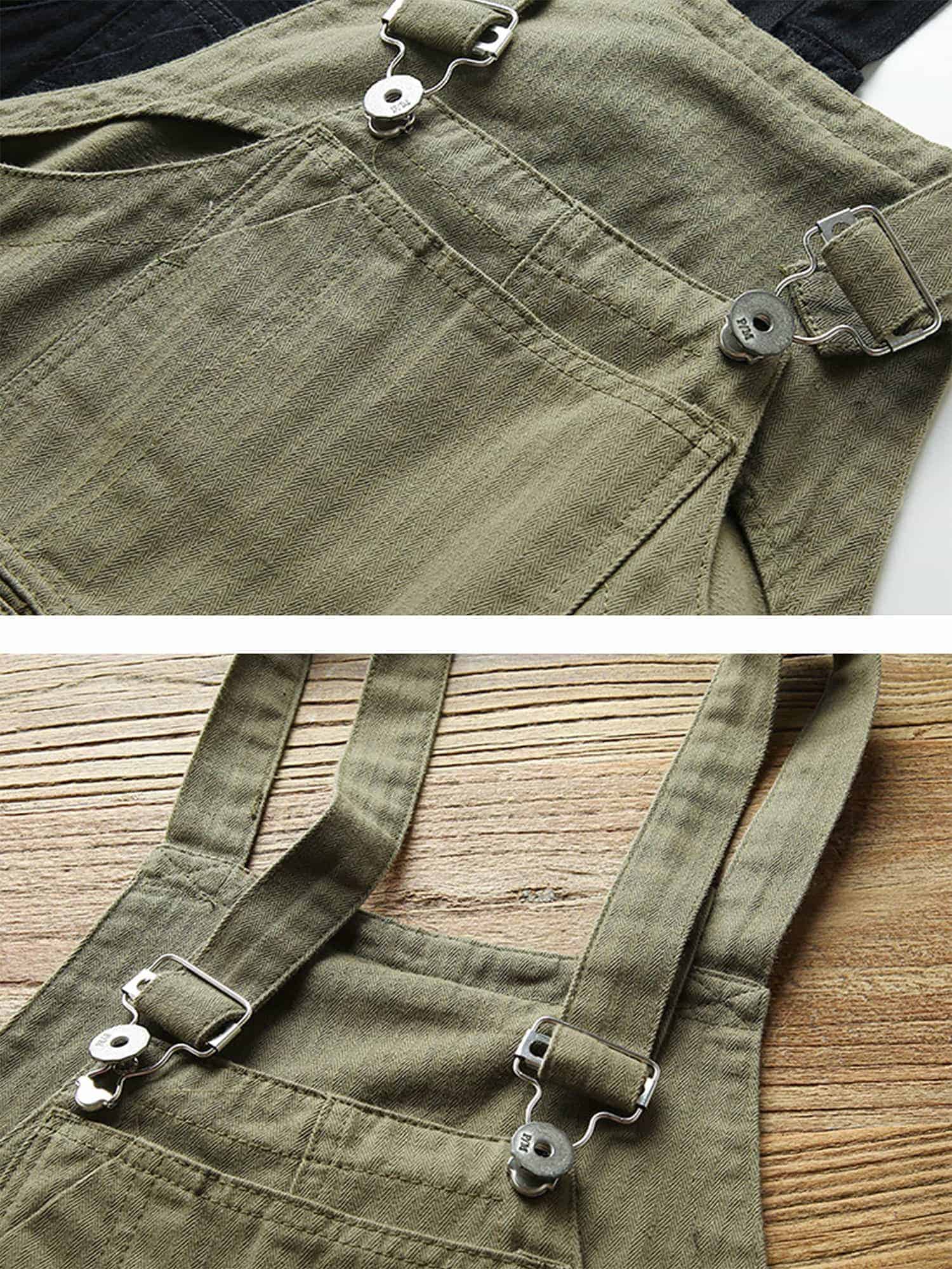 Thesupermade Cargo Overall Pants 