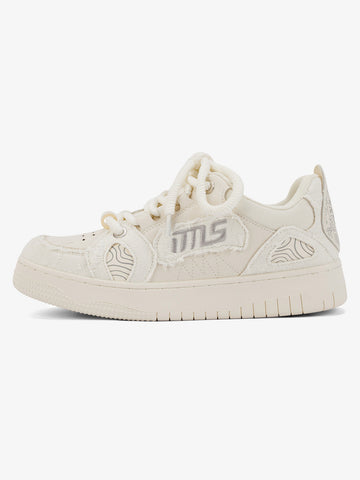 Thesupermade Embroidered Letter Shoes - 2107 