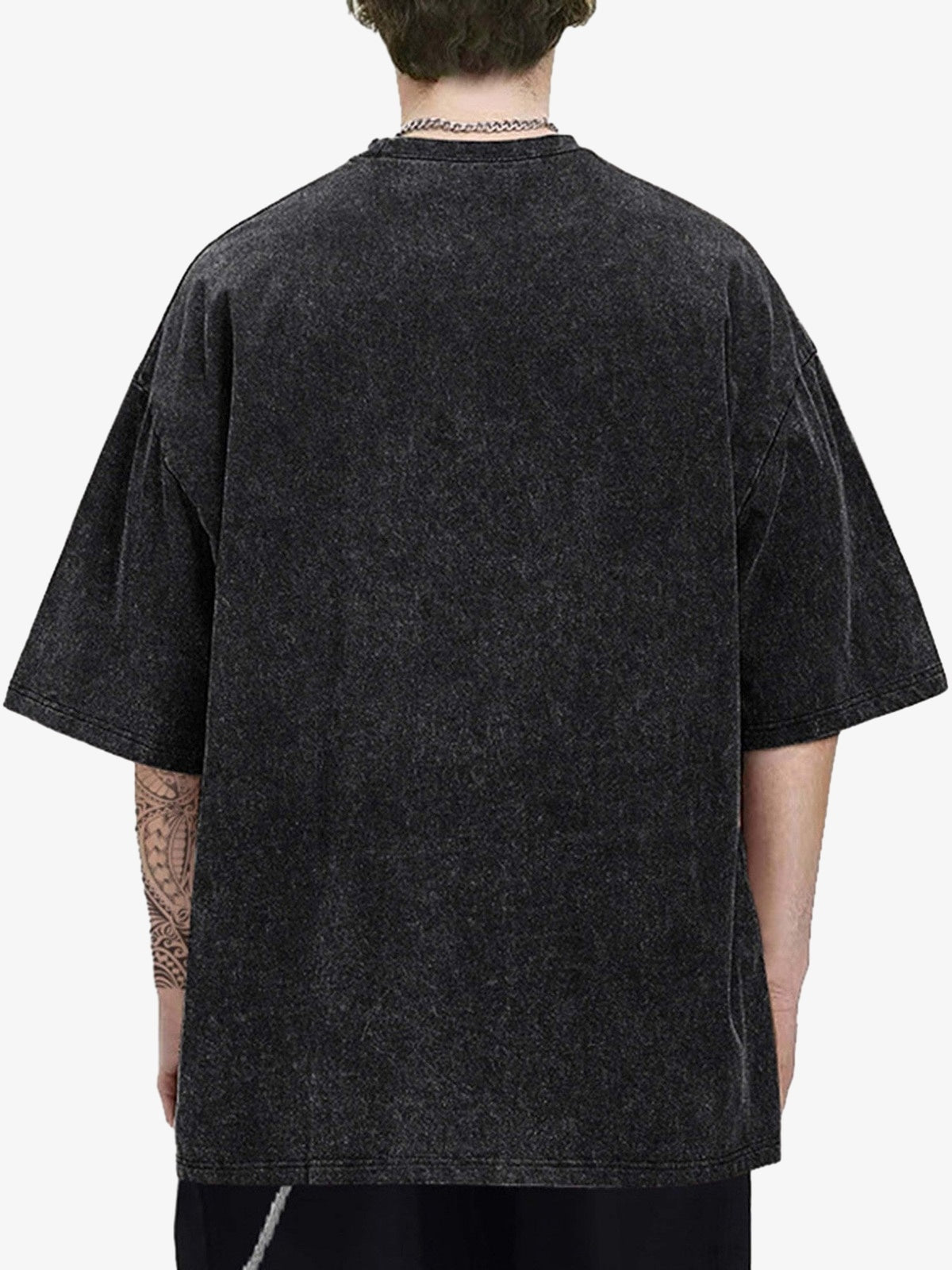 Thesupermade Creative Fun Big Tongue Print T-shirt - 2086 