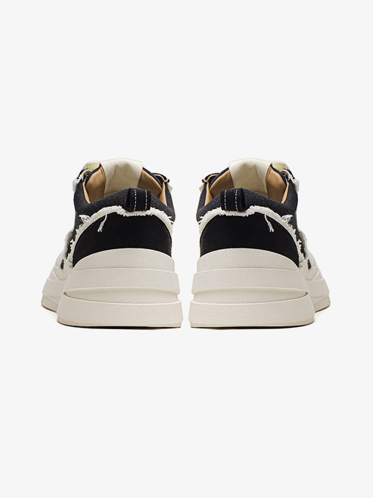 Raggedy Round Toe Sneakers - 2368 