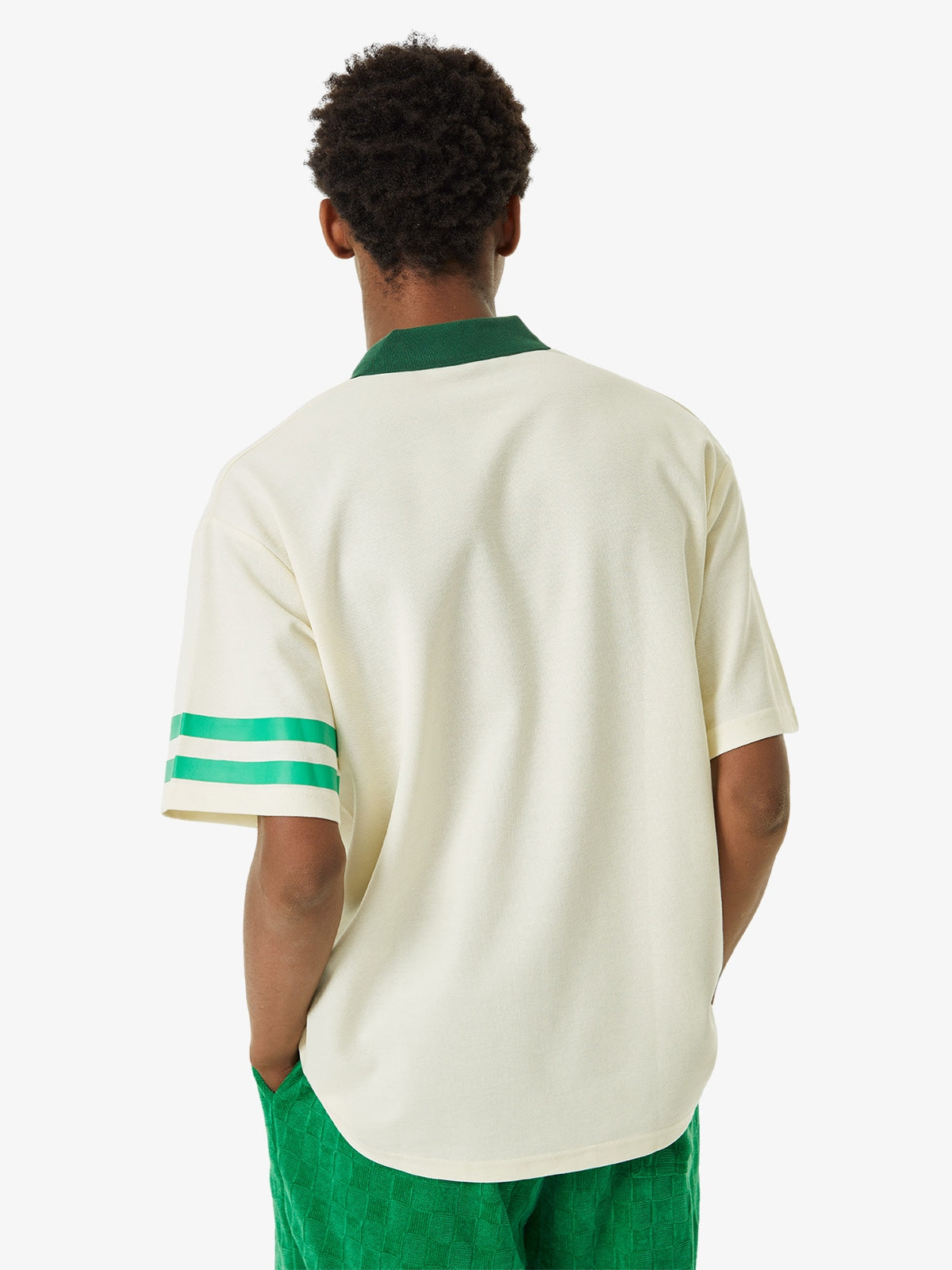 Thesupermade Letter Embroidered Polo Shirt - 1589 