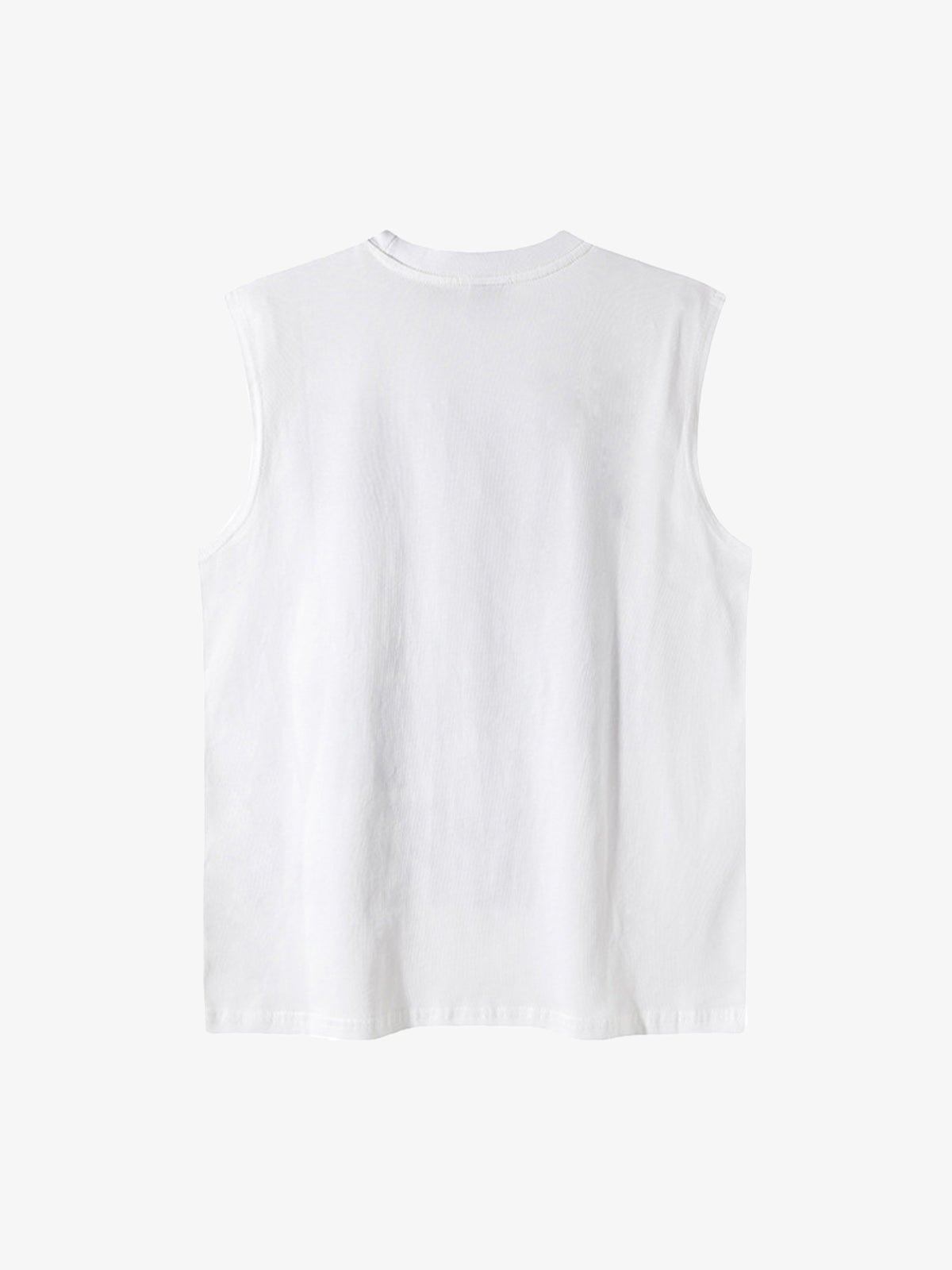 Graphic Lettering Chain Vest 