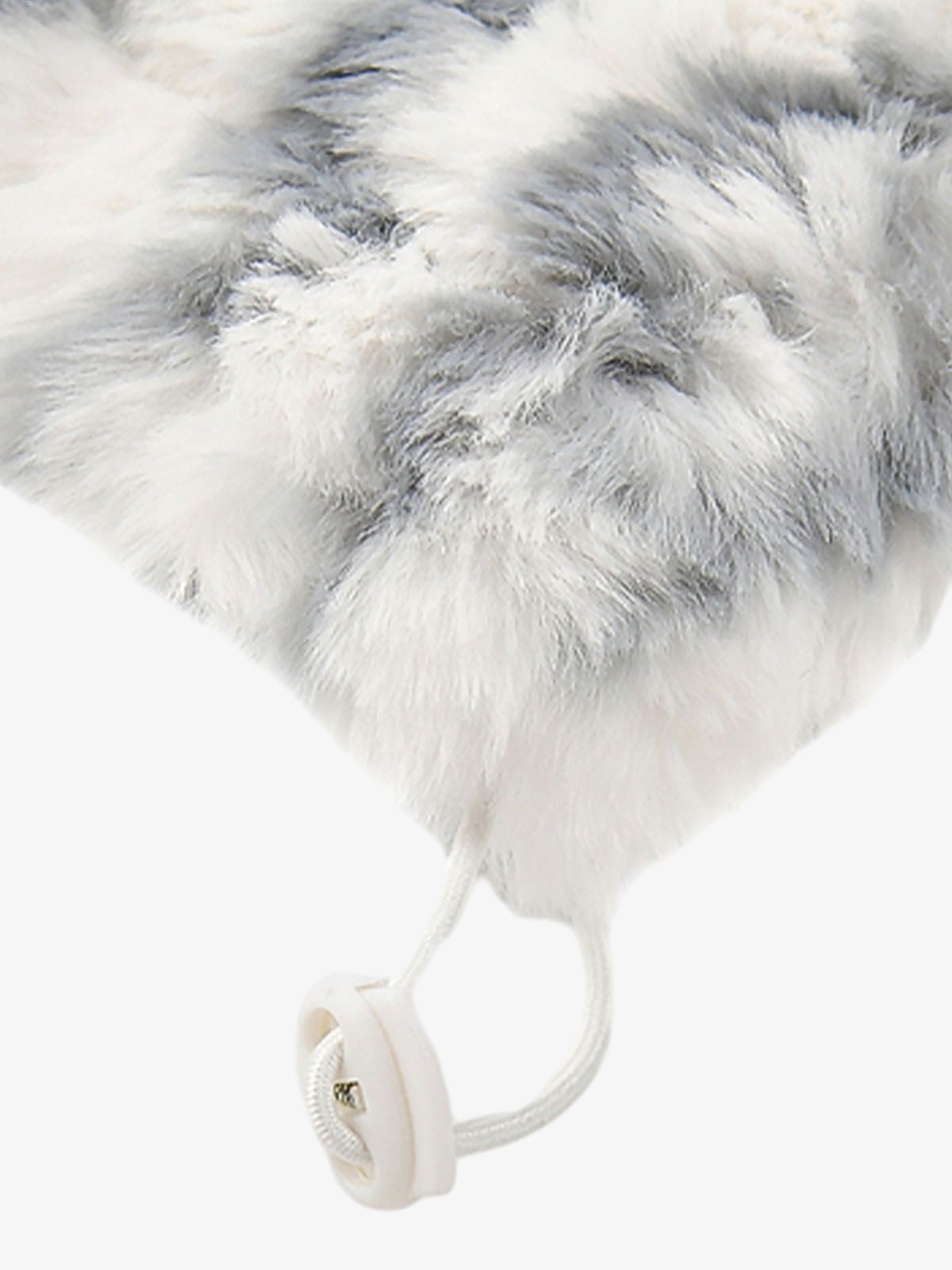 Tie-Dye Stand Collar Sherpa Jacket 