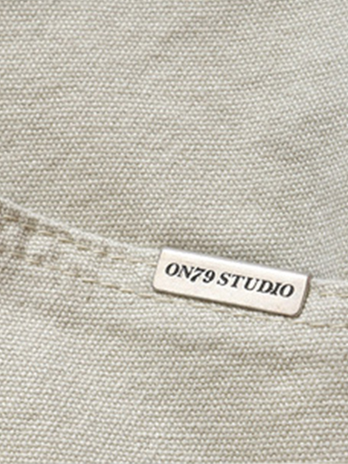 Retro Structured  Design Cargo Shorts 