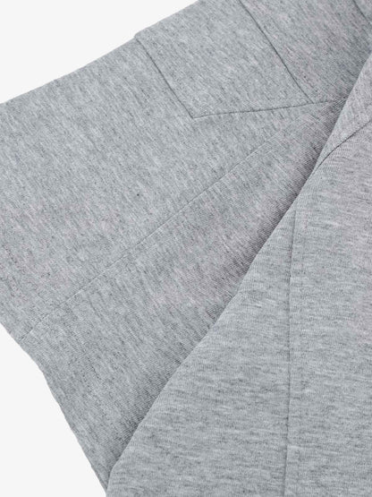 Retro Motorcycle Pleated Patch T-shirt 