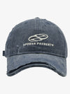 Thesupermade Ripped Denim Baseball Cap - 2028 
