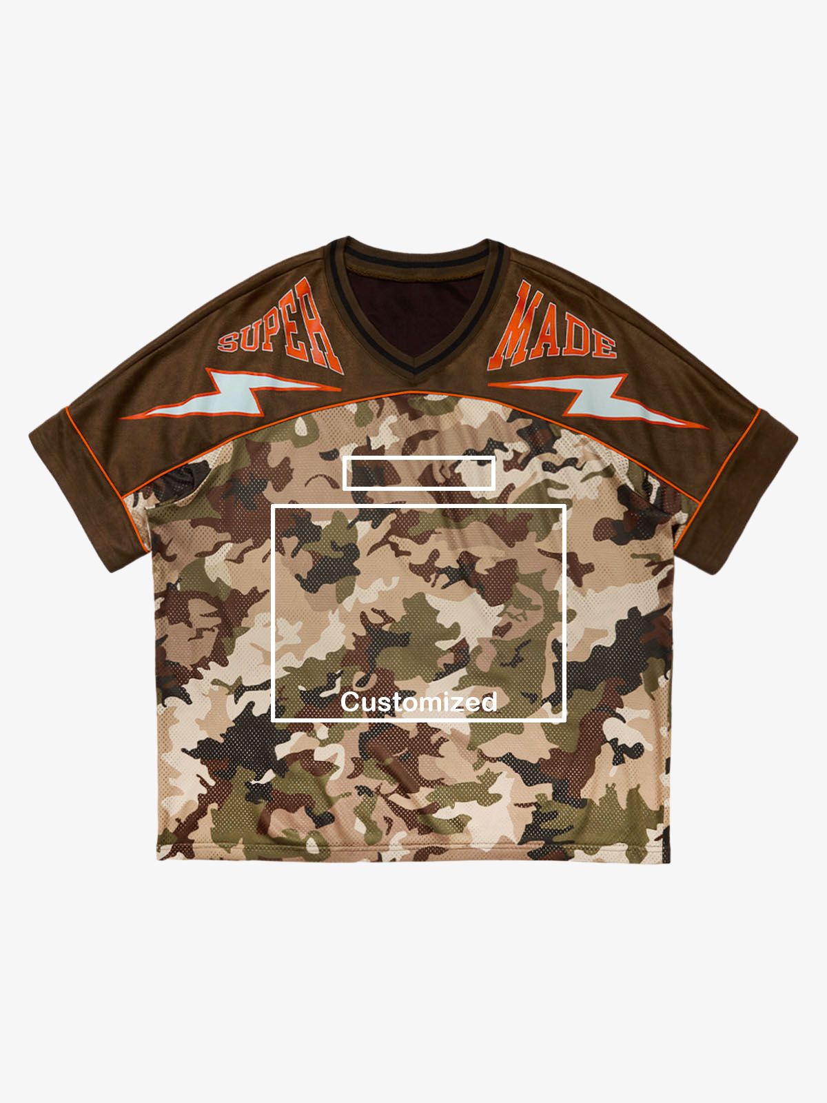 Original Camouflage Football Jersey T-Shirt - 2401 