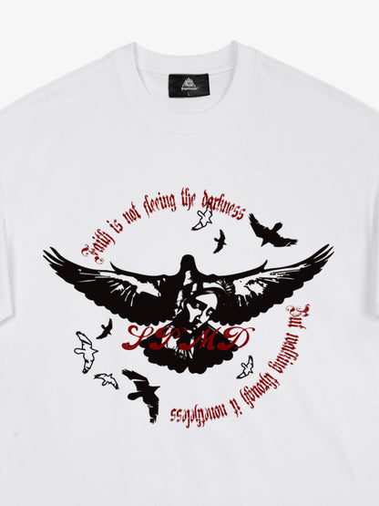 Original Vintage Washed Slogan Graphic T-Shirt 