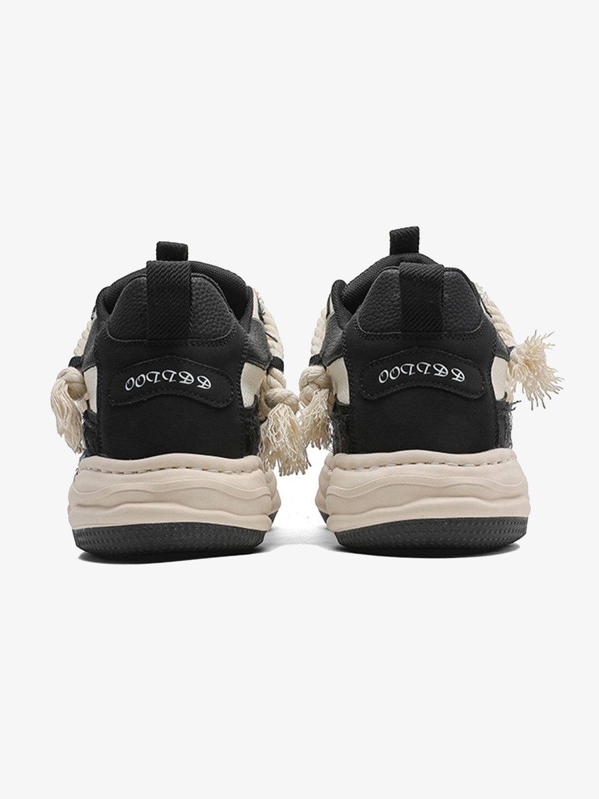 Rope Lace Platform Sneakers 