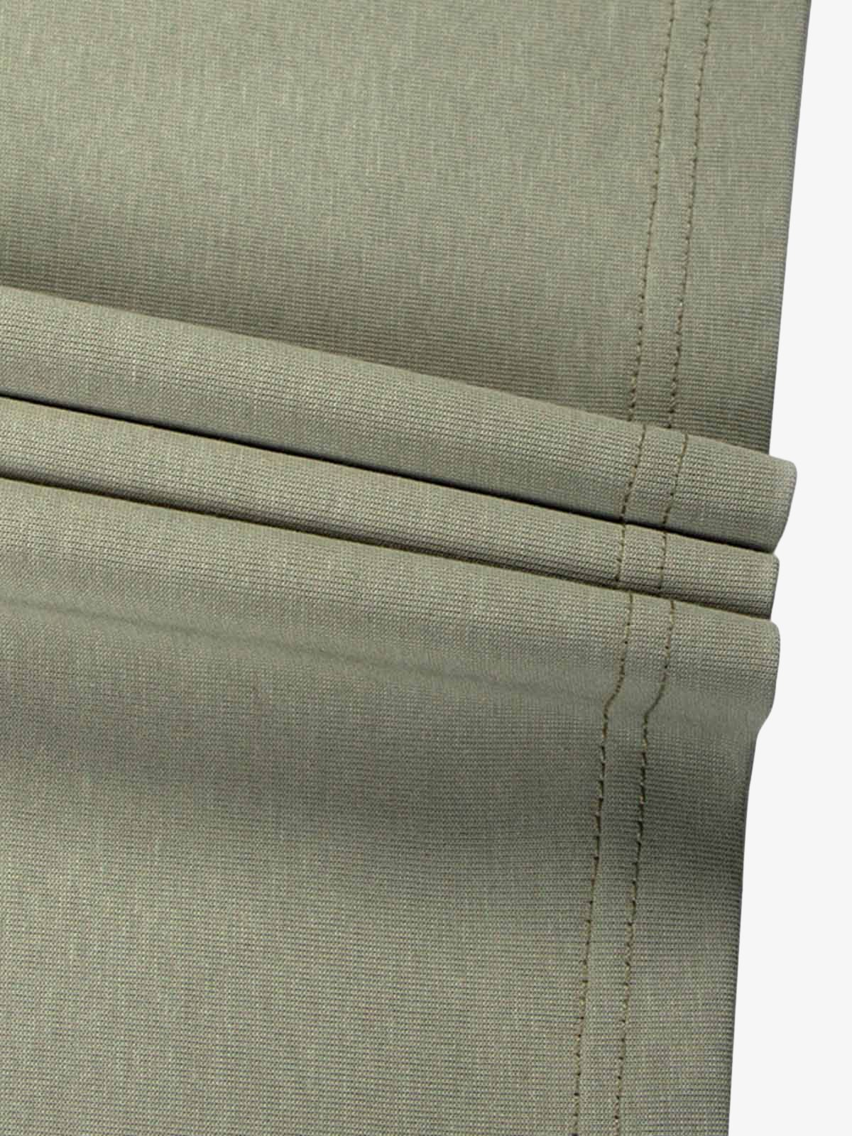 Quick-Dry Contrast Color Quarter Zip Up T-shirt 