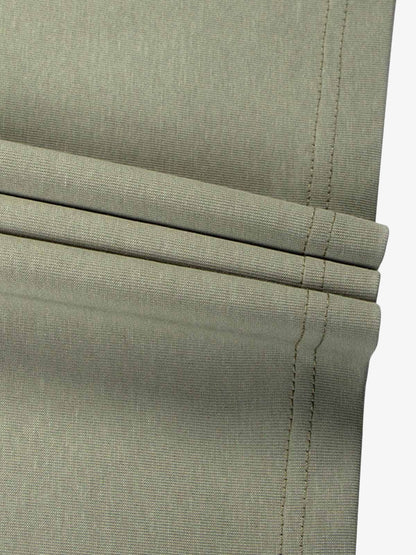 Quick-Dry Contrast Color Quarter Zip Up T-shirt 