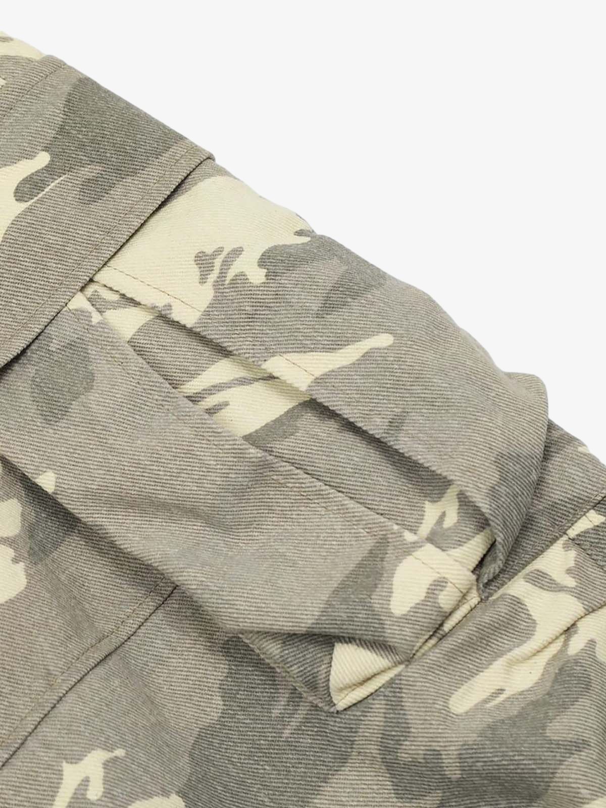 Thesupermade Camouflage Multi Pocket Cargo Pants 