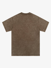 Original Photograph Letter Oversized Graphic T-Shirt 