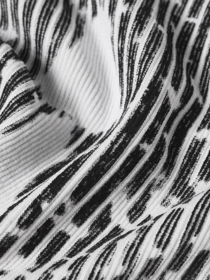 Street Skeleton Print Vest 