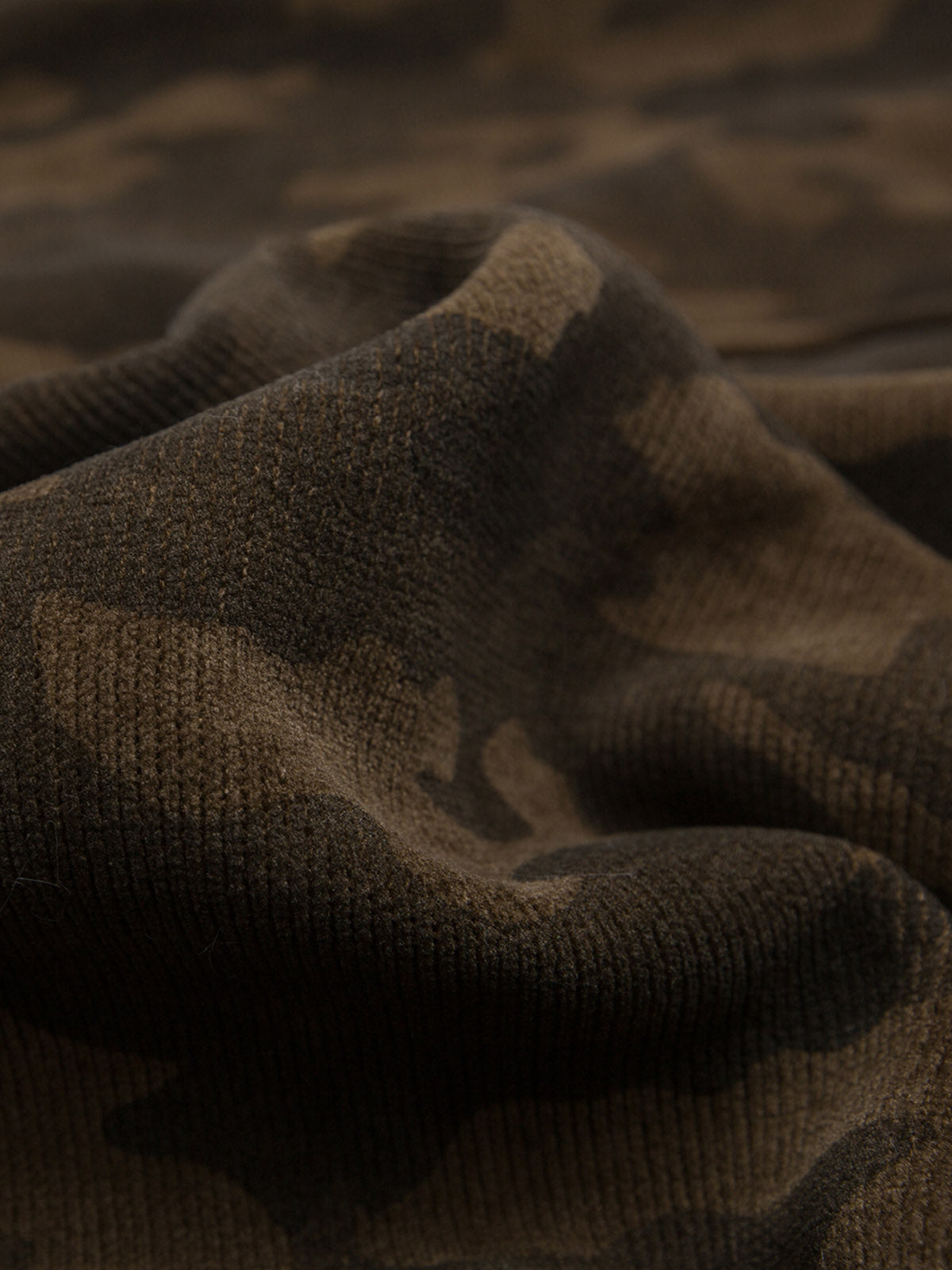 Camouflage Spliced Fur Hooded Fleece Jacket - 2262 