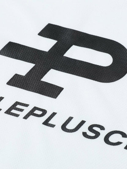 Contrast Color Sporty V-Neck Jersey T-Shirt 