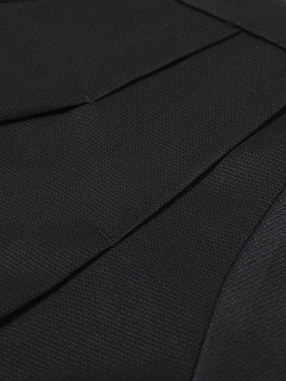 Classic Tailoring Pleated T-shirt 