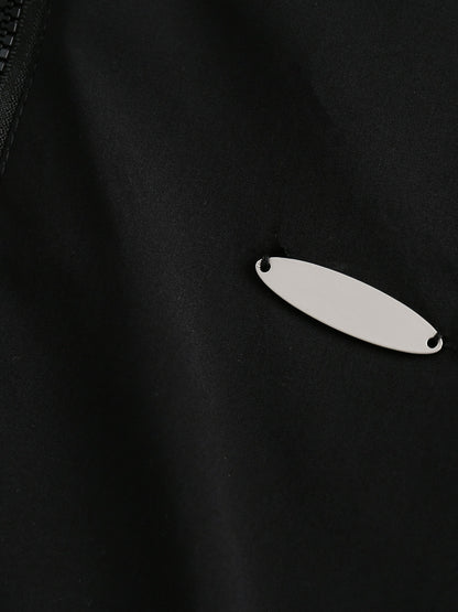 Thesupermade Contrast color patchwork Track Jacket 