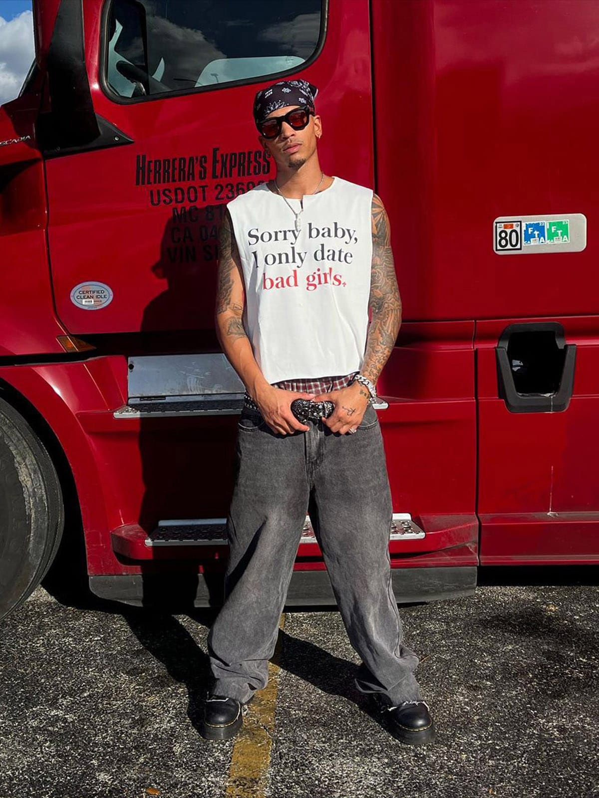 Thesupermade Fun Slogan Print T-shirt - 1799 