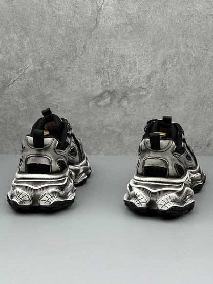 Chunky Sole Breathable Running Sneakers 