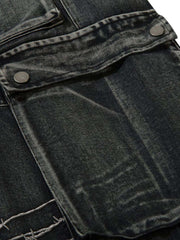 Thesupermade High Street Embroidery Hip-Hop Jeans - 2122 