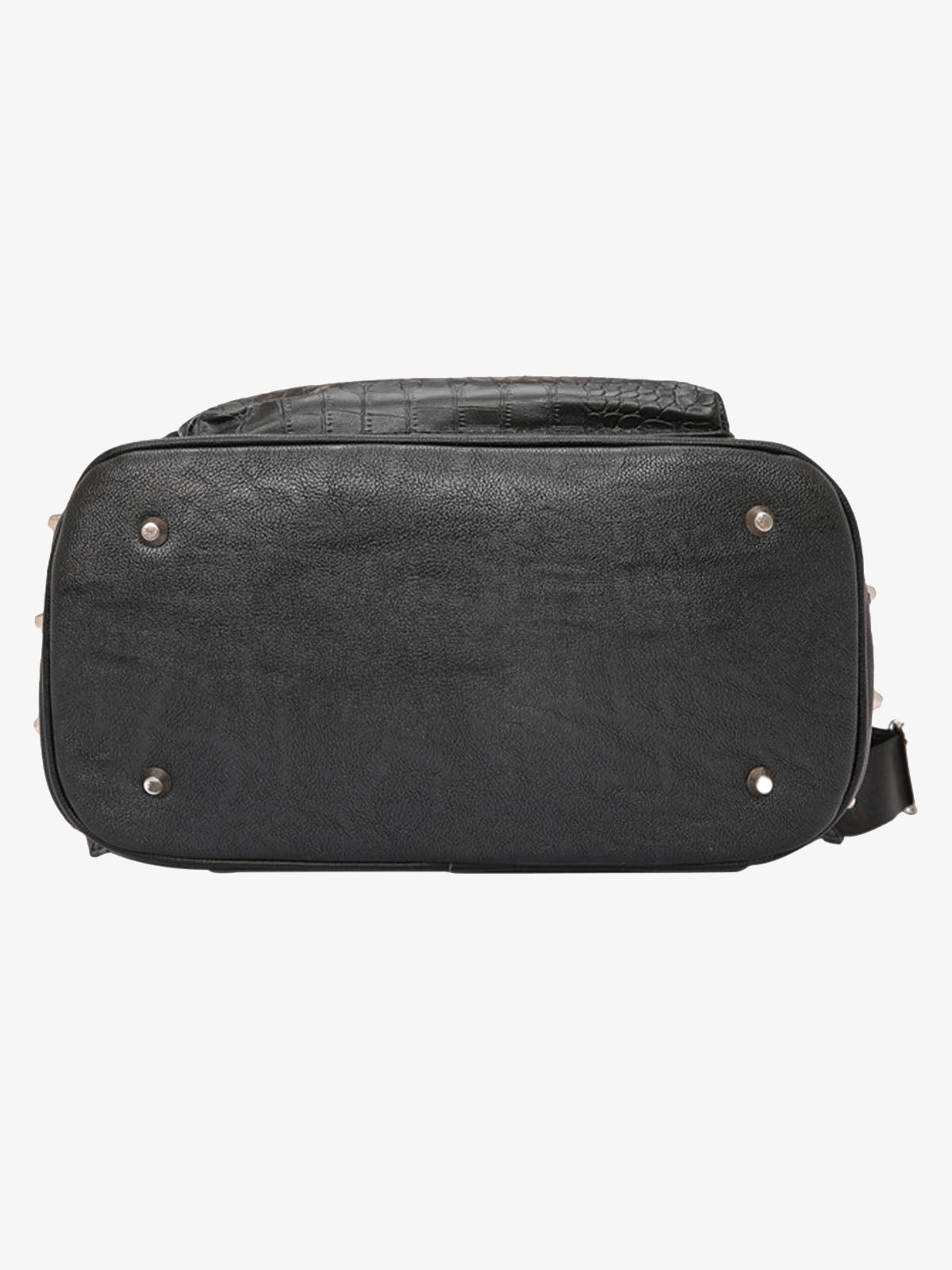 Rivet Crocodile-Print Backpack - 2464 