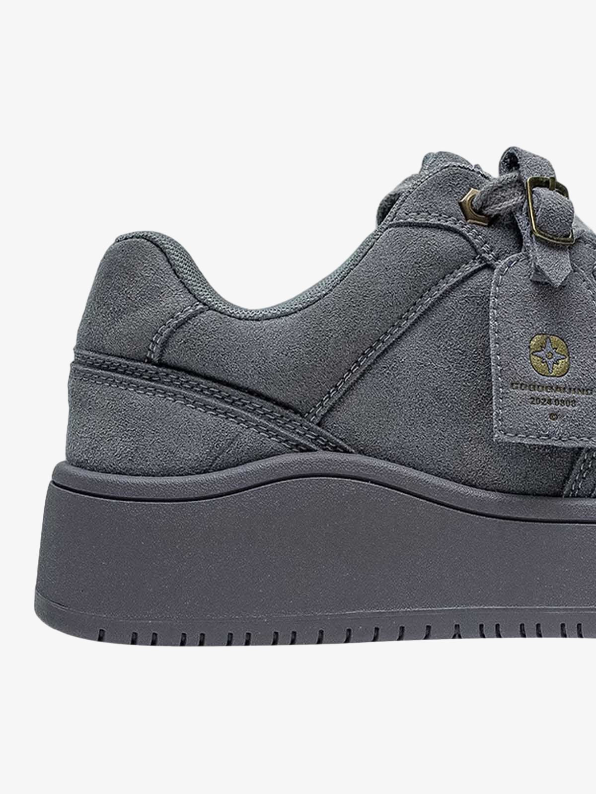 Suede Low-Top Skate Shoes - 2383 