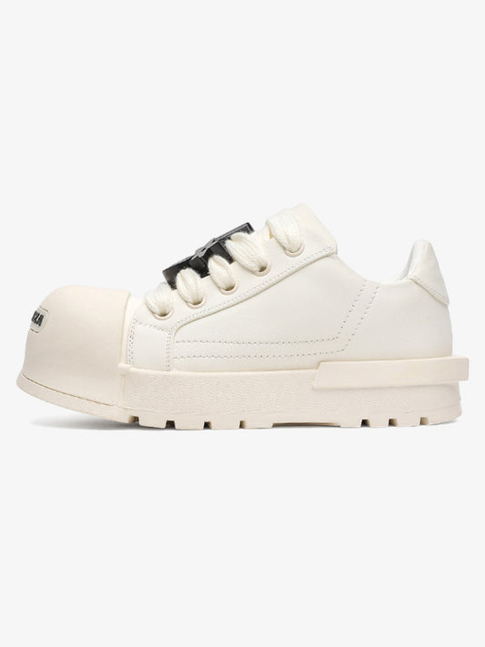Monochrome Chunky Tread Sneakers - 2267 