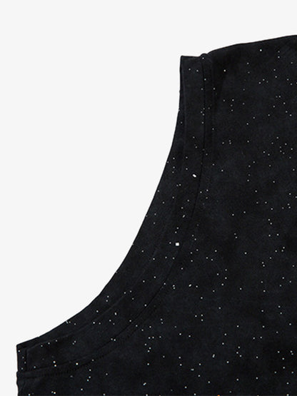 Street Chain Waistcoat Ripped Vest 