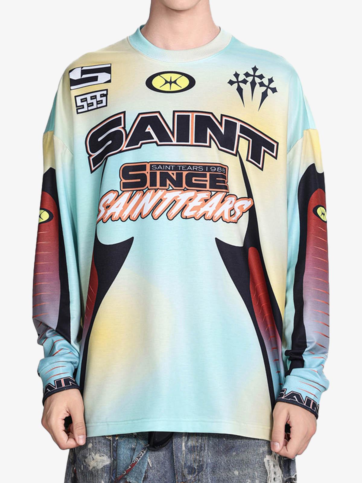 Jersey Tie-Dye Long Sleeves T-shirt 