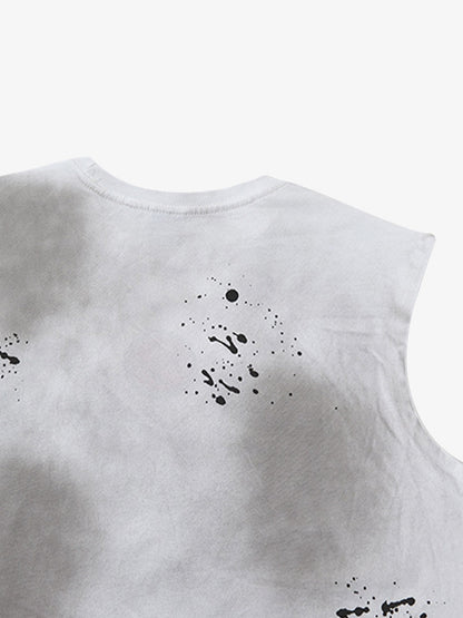 Splatter Paint Necklace Vest 