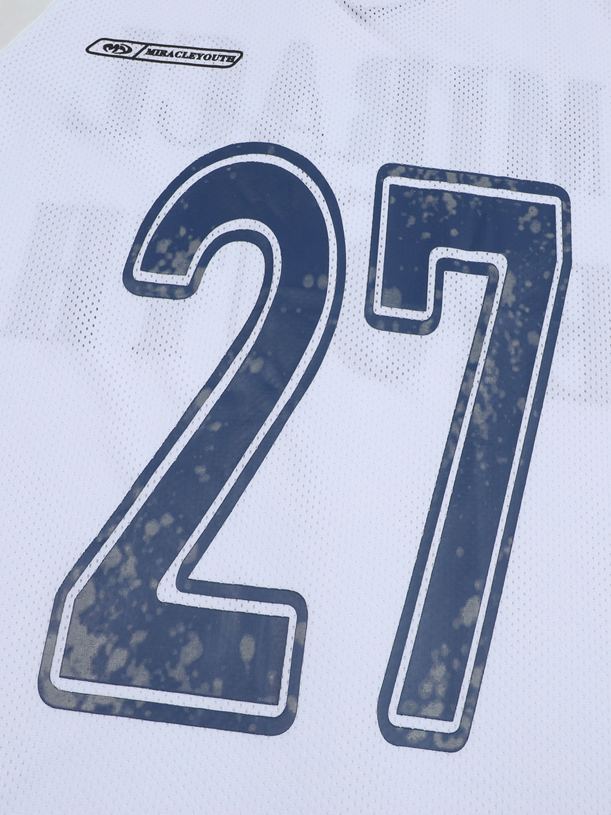 Oversized NO. 27 Sports Jersey T-Shirt 