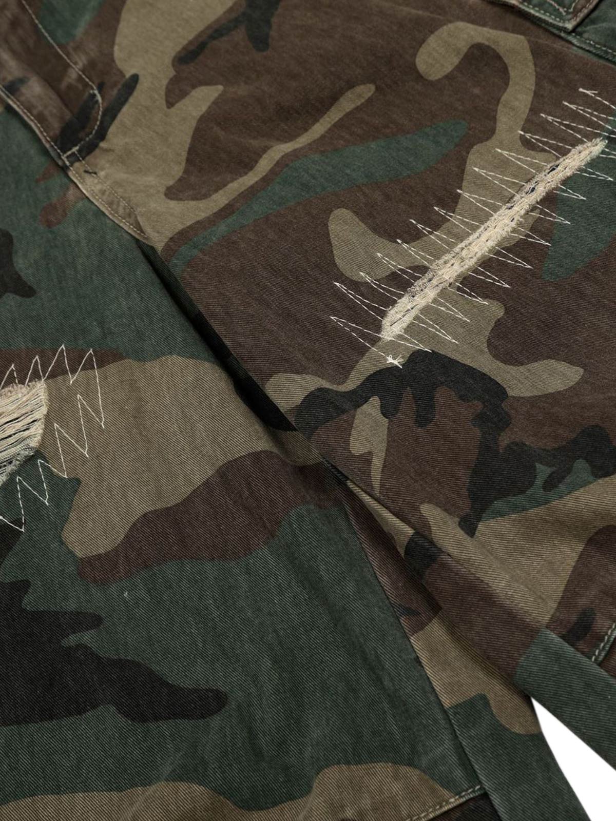 Street Camouflage Cargo Shorts 